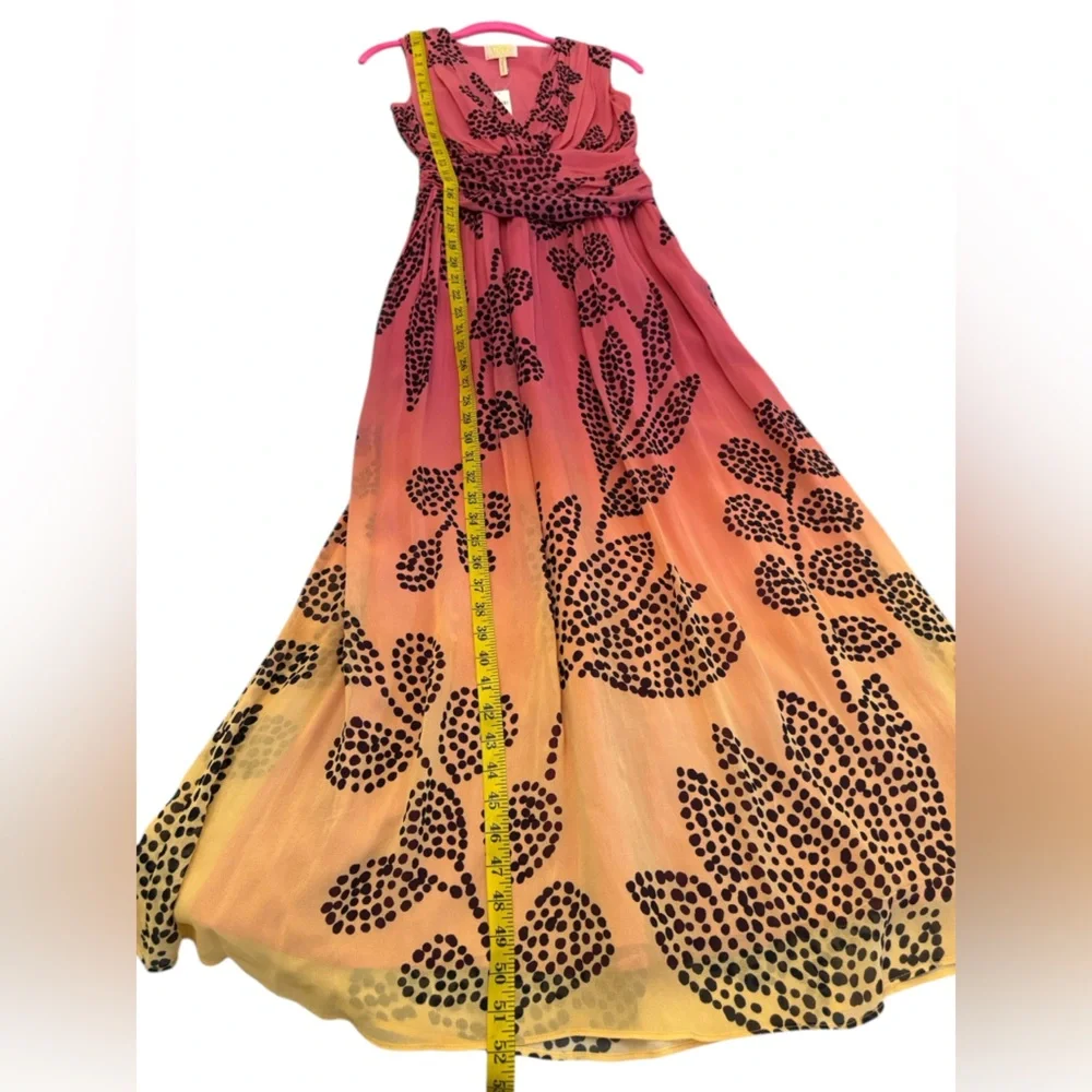 Anthropologie Verb by Pallavi Singhee Ombre Maxi Dress XXS - Picture 14 of 16